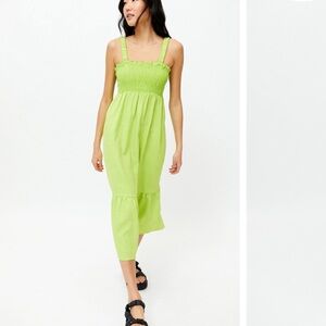 Urban Renewal Linen Smocked Dress